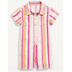 Old Navy Striped Kids Romper